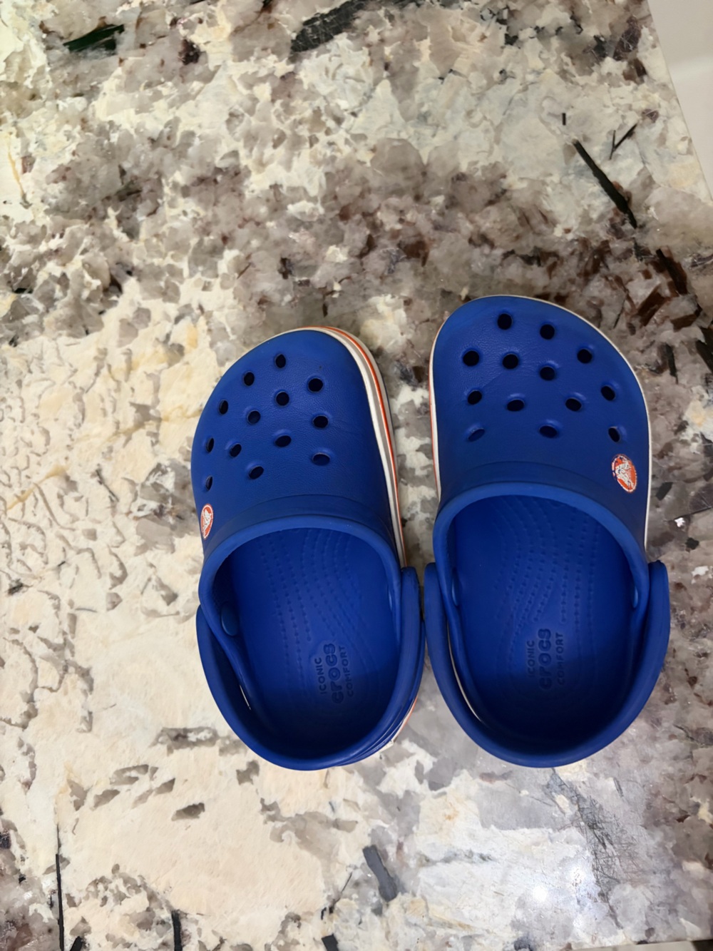 Blue Crocband Crocs - Size 6 - Picture 7 of 10